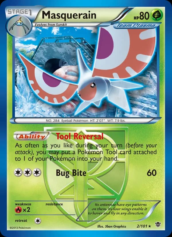 Masquerain — Plasma Blast, Rare