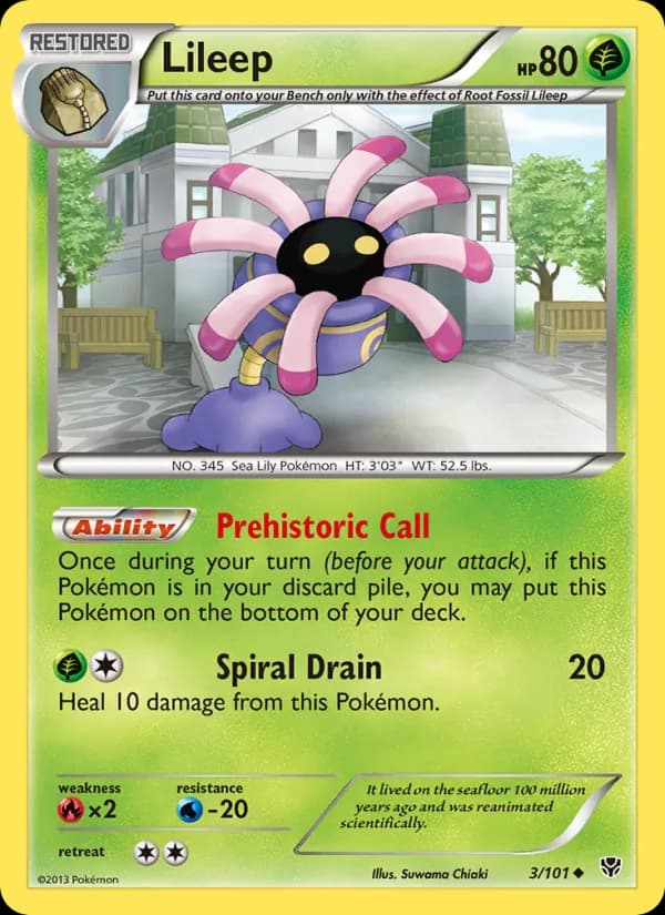 Lileep — Plasma Blast, Uncommon