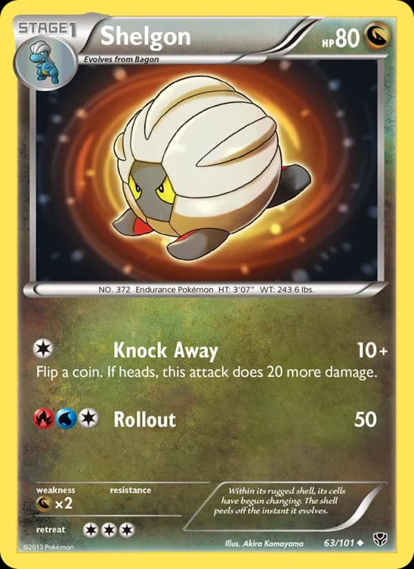 Shelgon — Plasma Blast, Uncommon