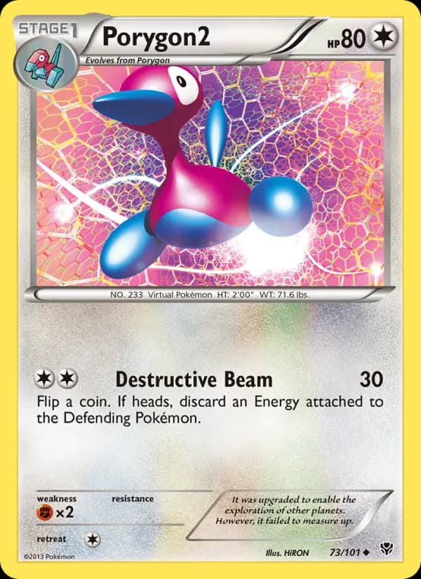 Porygon2 — Plasma Blast, Uncommon