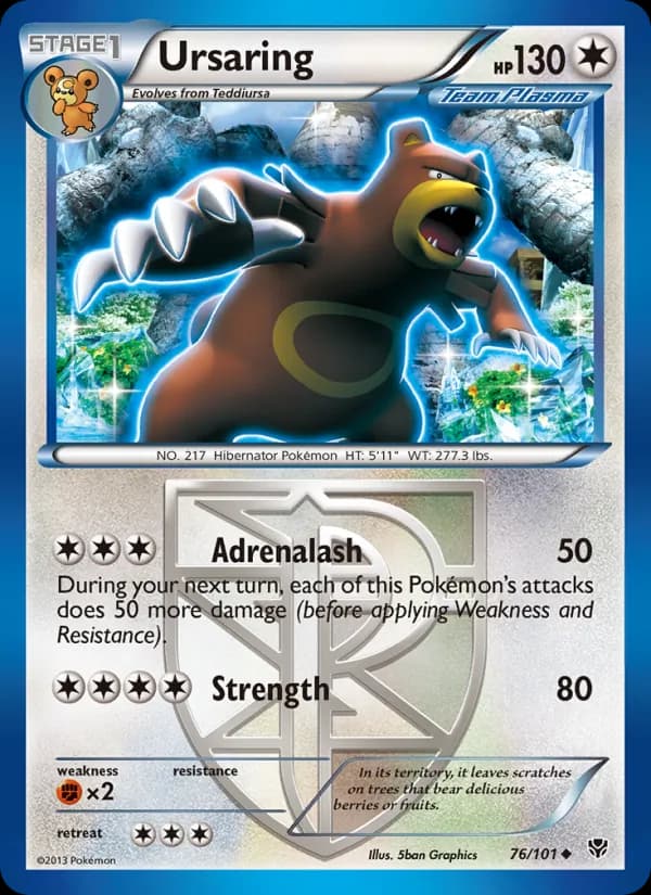 Ursaring — Plasma Blast, Uncommon