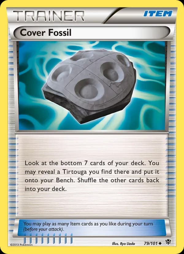 Cover Fossil — Plasma Blast, Uncommon