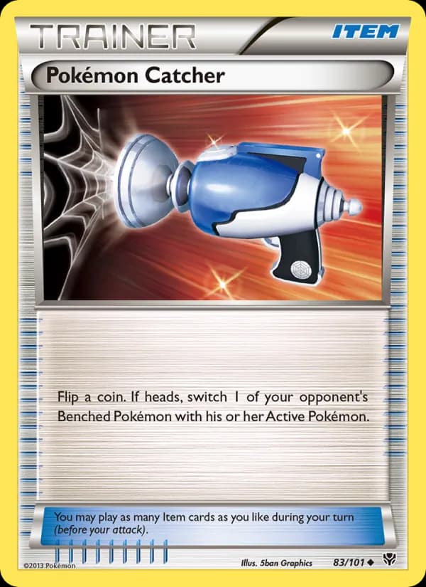 Pokémon Catcher — Plasma Blast, Uncommon
