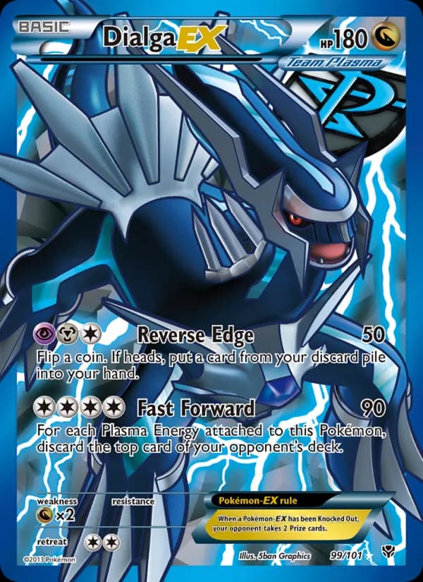 Dialga-EX — Plasma Blast, Ultra Rare