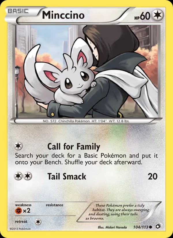 Minccino — Legendary Treasures, Common