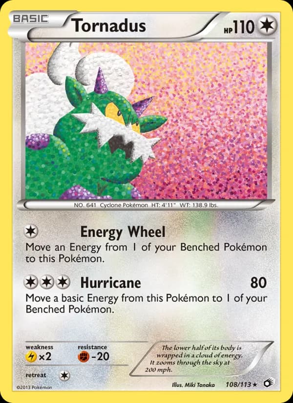Tornadus — Legendary Treasures, Rare