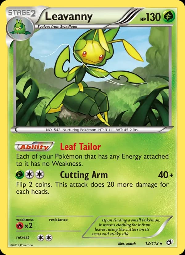 Leavanny — Legendary Treasures, Rare
