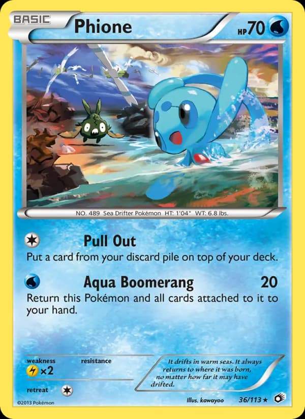 Phione — Legendary Treasures, Rare