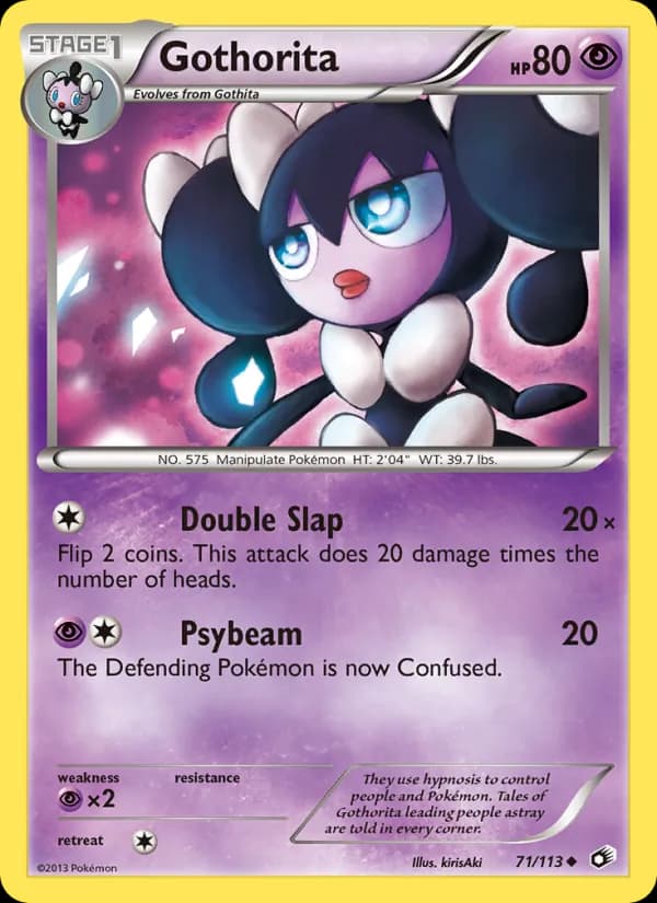 Gothorita — Legendary Treasures, Uncommon