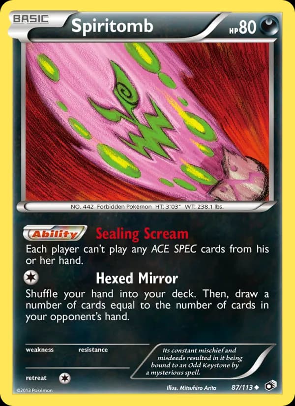 Spiritomb — Legendary Treasures, Uncommon