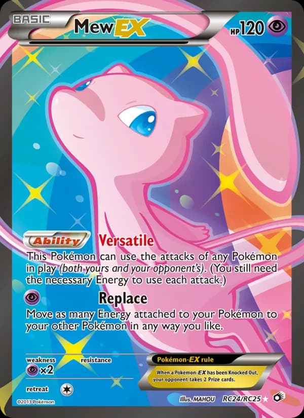 Mew-EX — Legendary Treasures, Ultra Rare