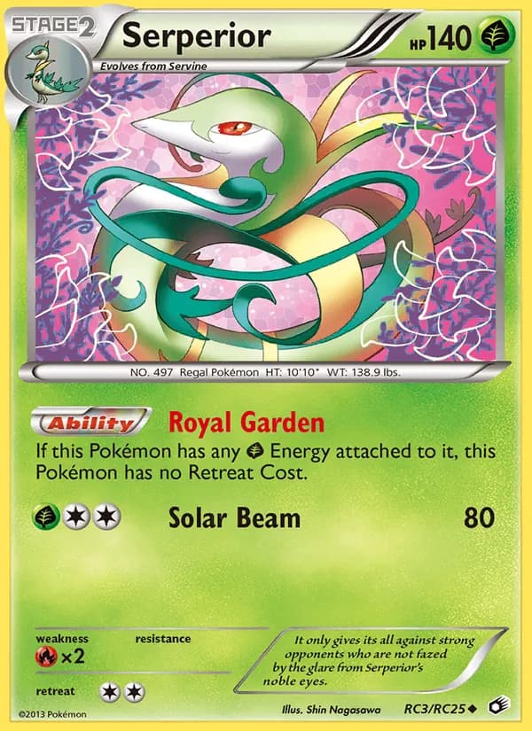 Serperior — Legendary Treasures, Uncommon