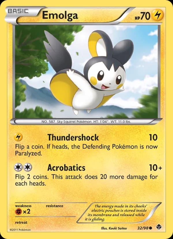Emolga — Emerging Powers, Common