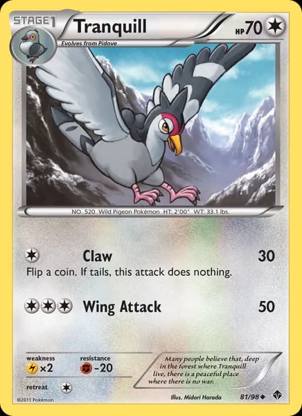 Tranquill — Emerging Powers, Uncommon
