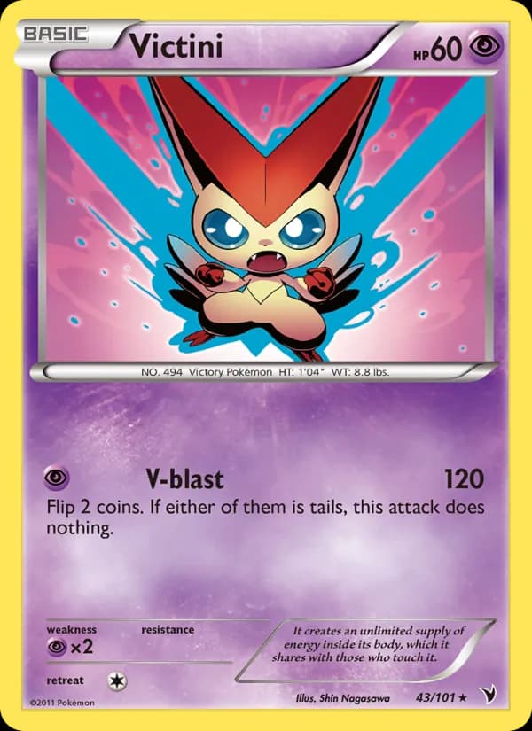 Victini — Noble Victories, Rare