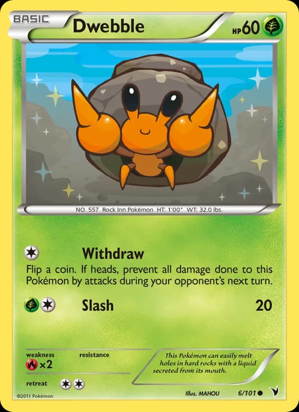 Dwebble — Noble Victories, Common