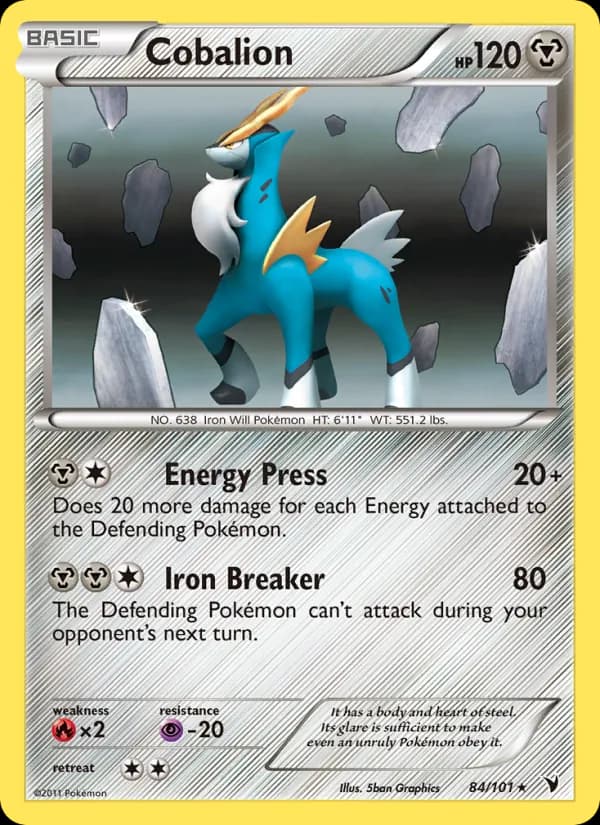 Cobalion — Noble Victories, Rare