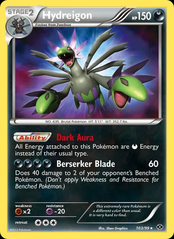 Hydreigon — Next Destinies, Secret Rare
