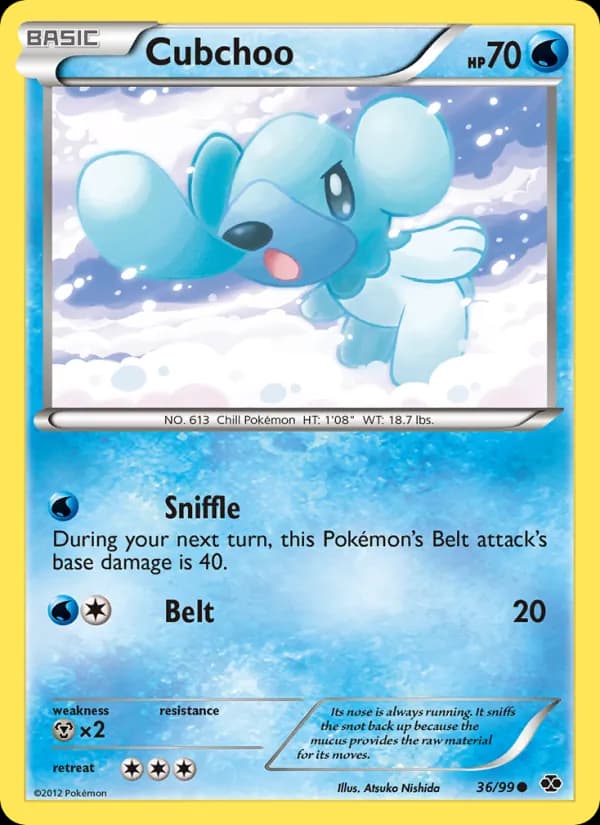 Cubchoo — Next Destinies, Common