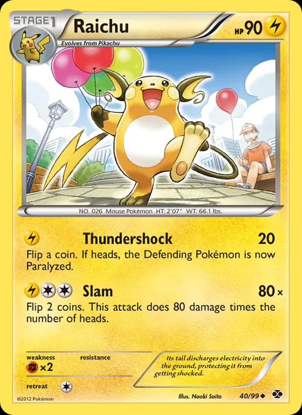 Raichu — Next Destinies, Uncommon
