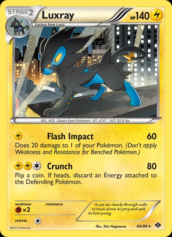 Luxray — Next Destinies, Rare