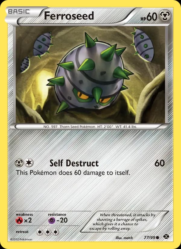 Ferroseed — Next Destinies, Common