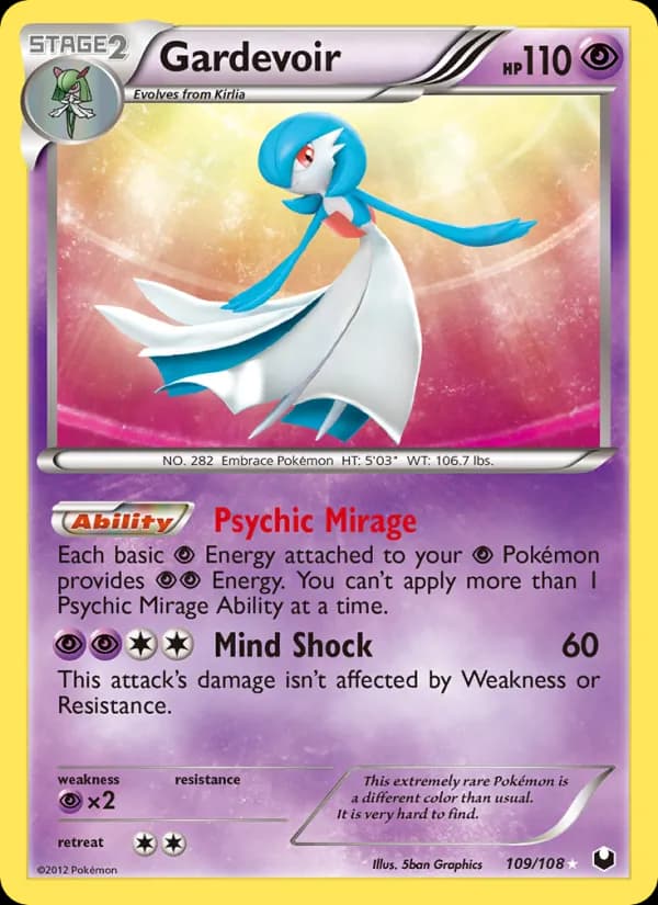 Gardevoir — Dark Explorers, Secret Rare