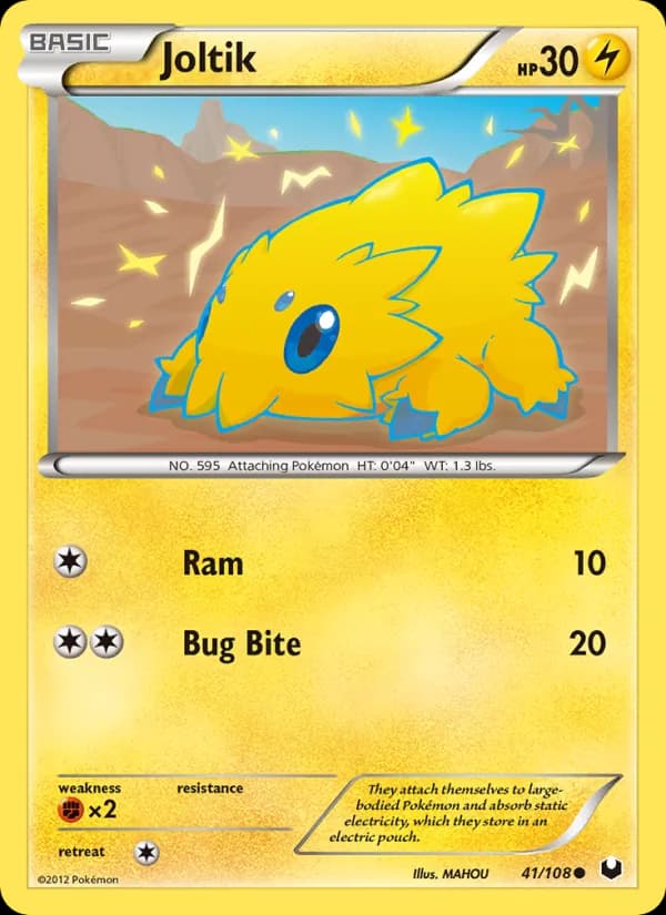 Joltik — Dark Explorers, Common