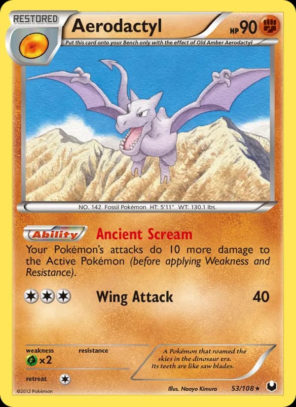 Aerodactyl — Dark Explorers, Rare