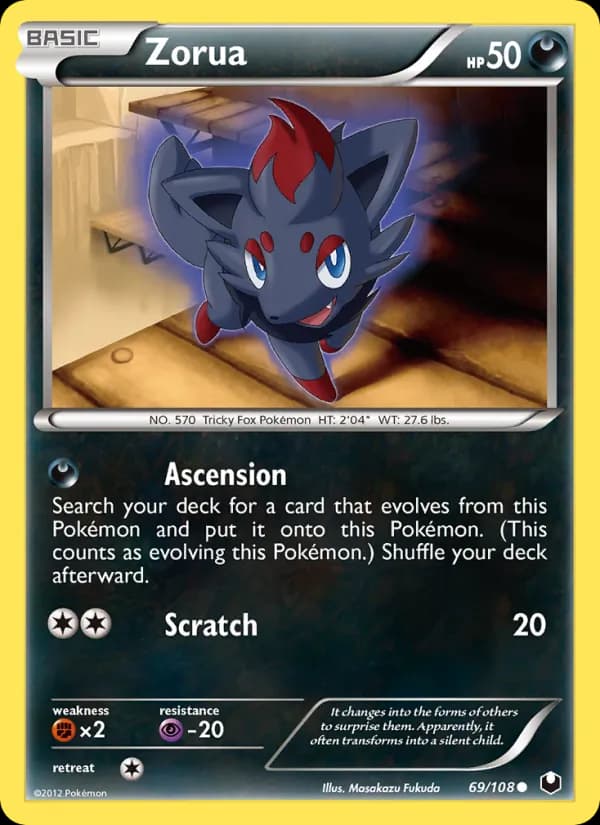 Zorua — Dark Explorers, Common