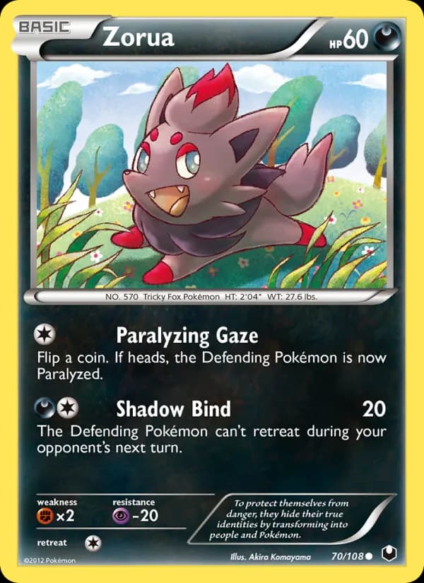 Zorua — Dark Explorers, Common