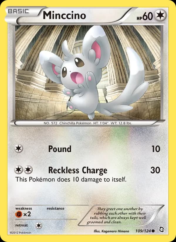 Minccino — Dragons Exalted, Common