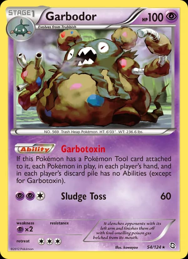 Garbodor — Dragons Exalted, Rare