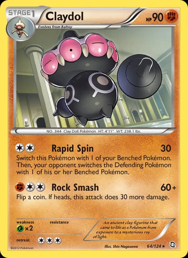 Claydol — Dragons Exalted, Rare
