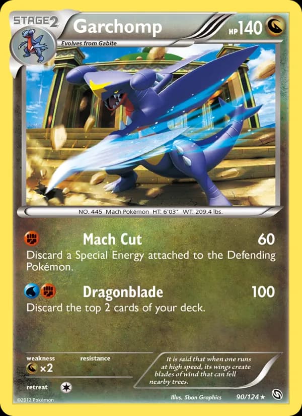 Garchomp — Dragons Exalted, Rare