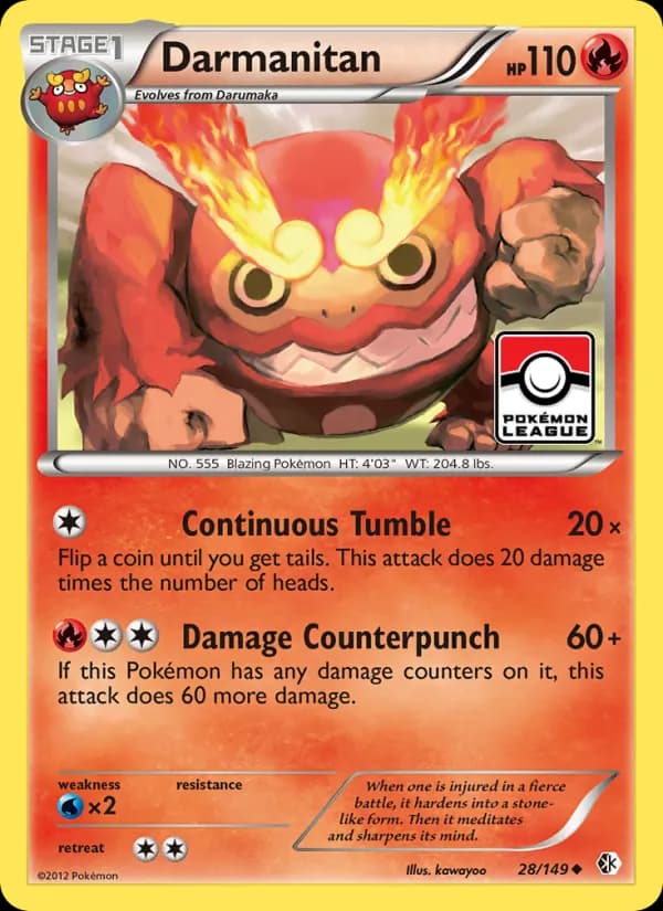 Darmanitan — Boundaries Crossed, Uncommon