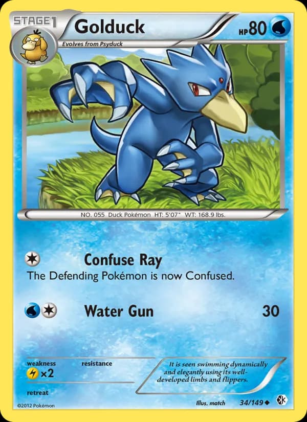 Golduck — Boundaries Crossed, Uncommon