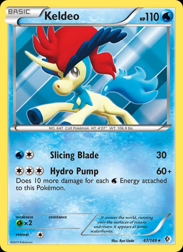 Keldeo — Boundaries Crossed, Rare