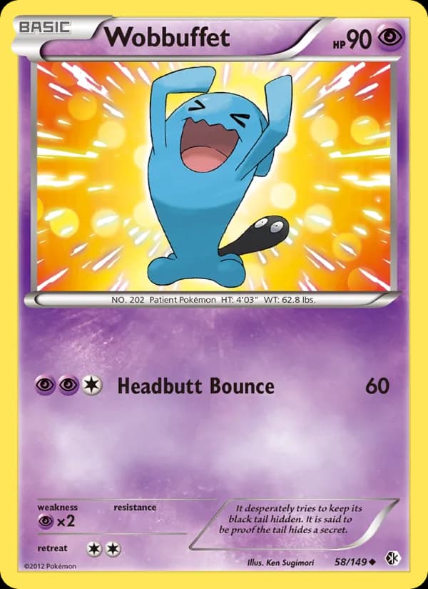 Wobbuffet — Boundaries Crossed, Uncommon