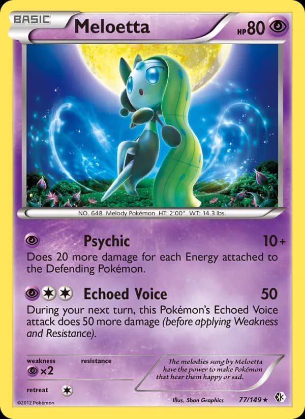 Meloetta — Boundaries Crossed, Rare