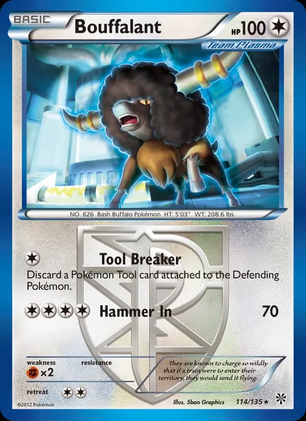 Bouffalant — Plasma Storm, Rare