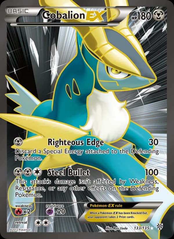 Cobalion-EX — Plasma Storm, Ultra Rare