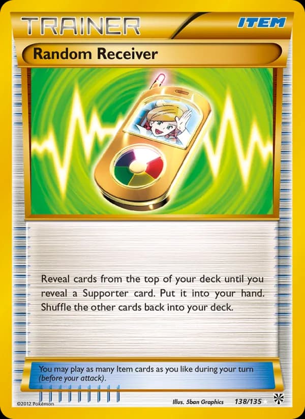 Random Receiver — Plasma Storm, Secret Rare