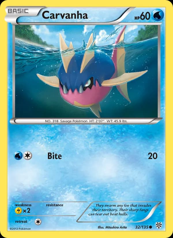 Carvanha — Plasma Storm, Common