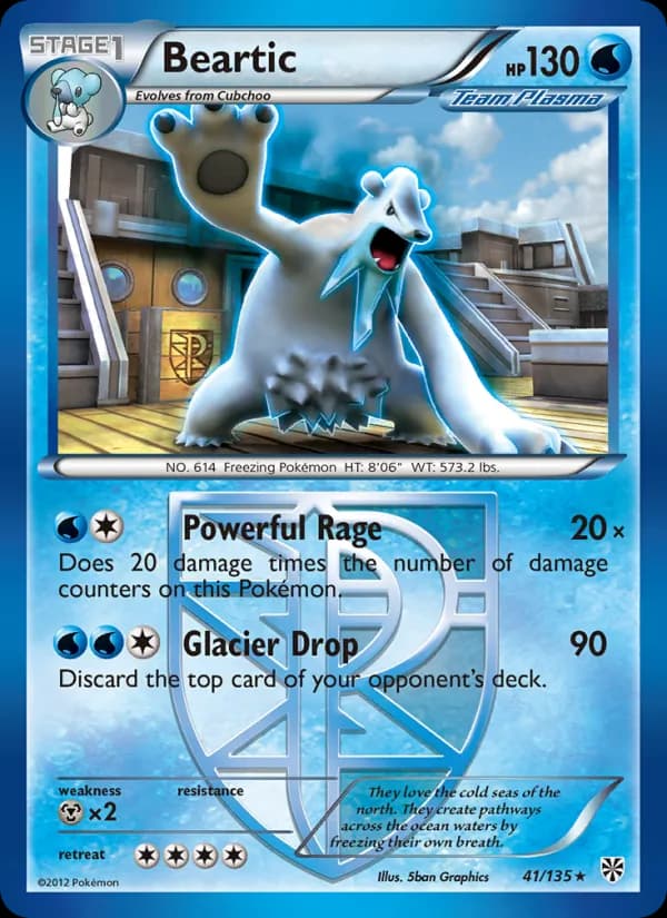 Beartic — Plasma Storm, Rare