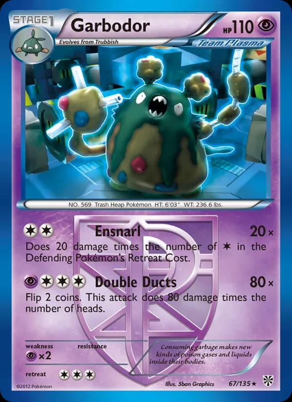 Garbodor — Plasma Storm, Rare
