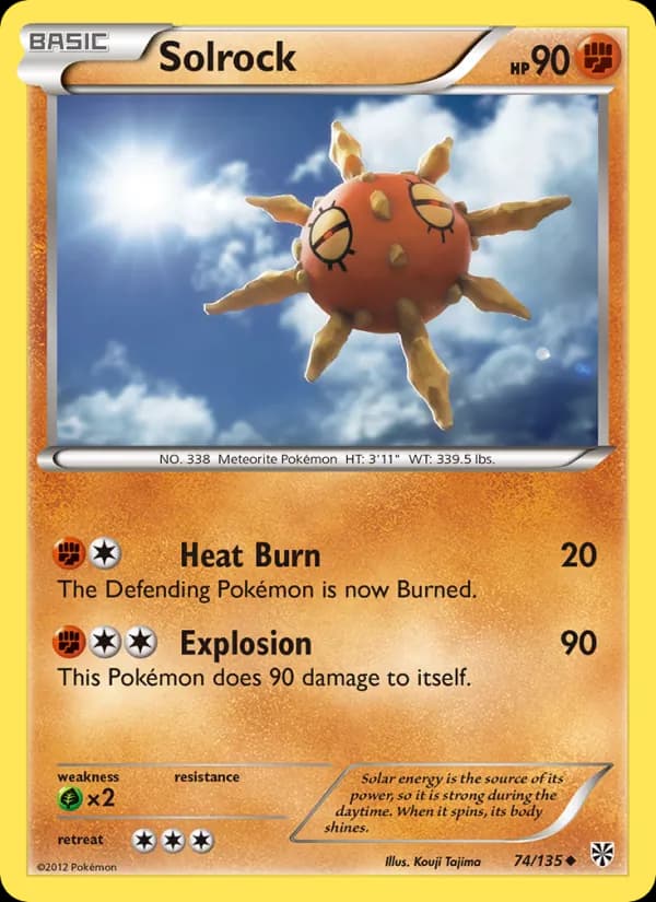 Solrock — Plasma Storm, Uncommon