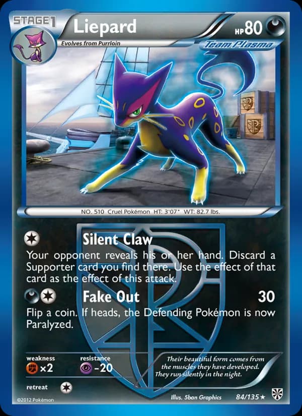 Liepard — Plasma Storm, Rare