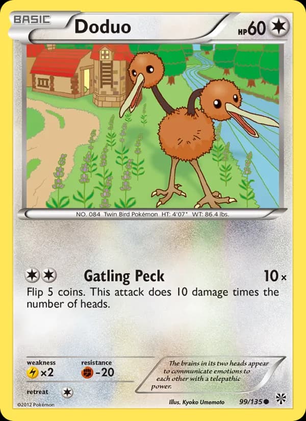 Doduo — Plasma Storm, Common