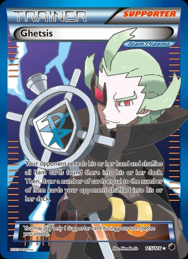 Ghetsis — Plasma Freeze, Ultra Rare